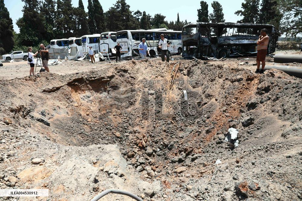 Iranian Missile Attack - Herzliya