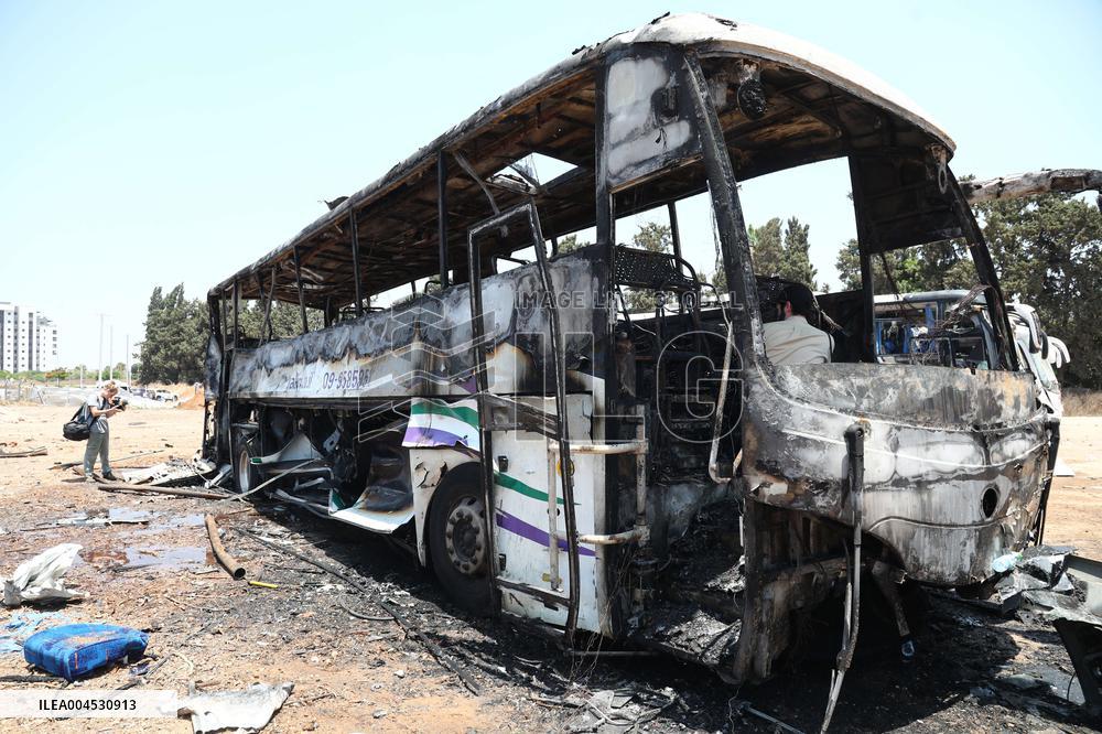 Iranian Missile Attack - Herzliya
