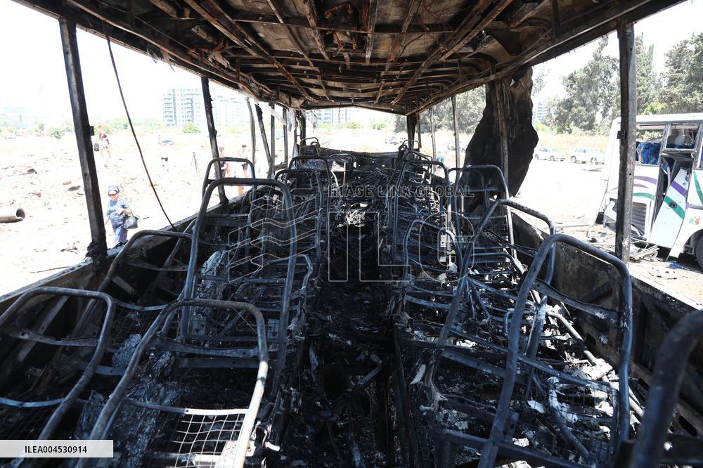 Iranian Missile Attack - Herzliya