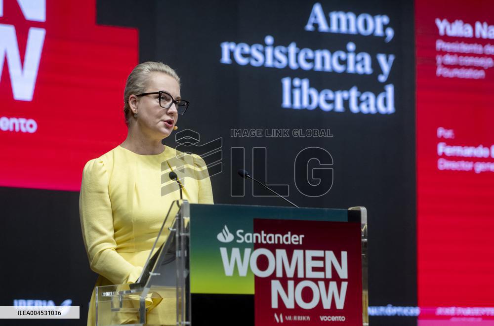 Yulia Navalnaya At Santander Women Now forum - Madrid