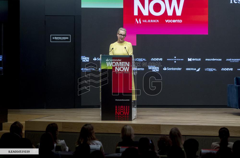Yulia Navalnaya At Santander Women Now forum - Madrid