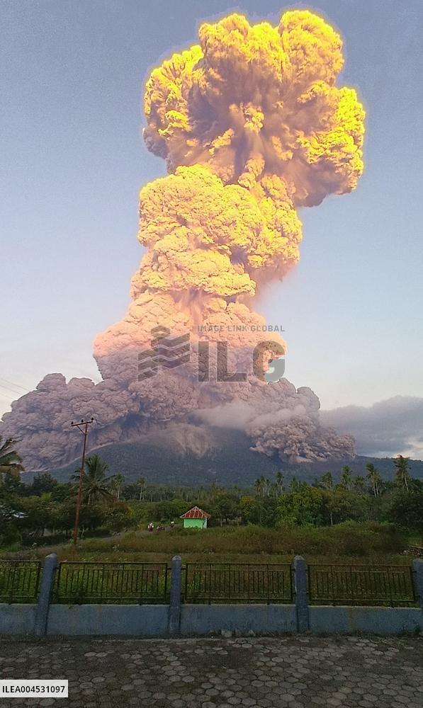 Volcanic Eruption - Indonesia