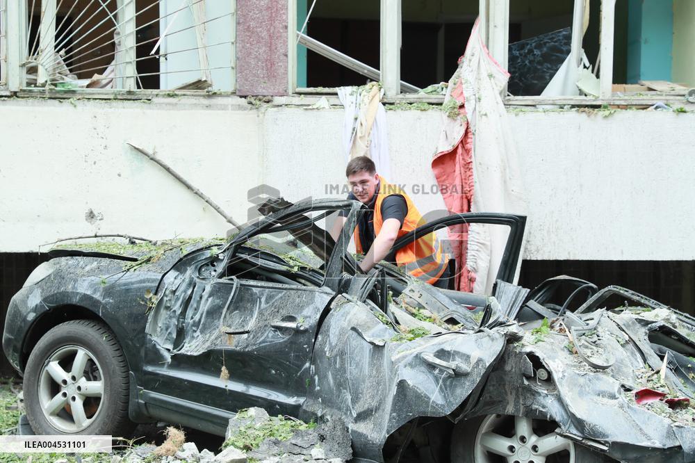 Russian Missile Attack - Kiev