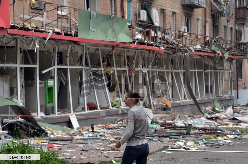 Russian Missile Attack - Kiev