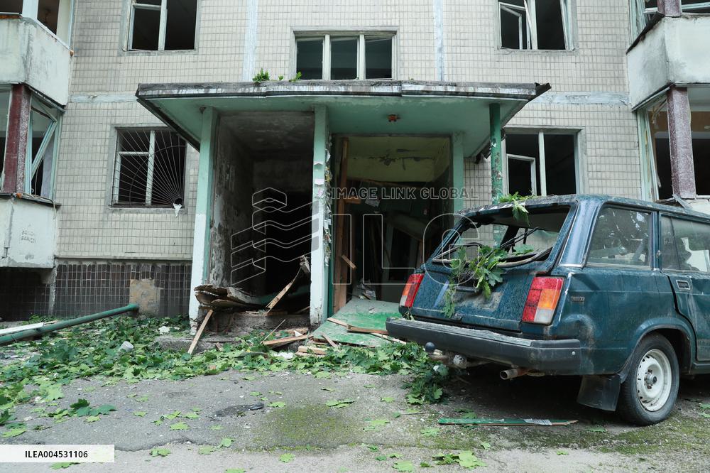 Russian Missile Attack - Kiev