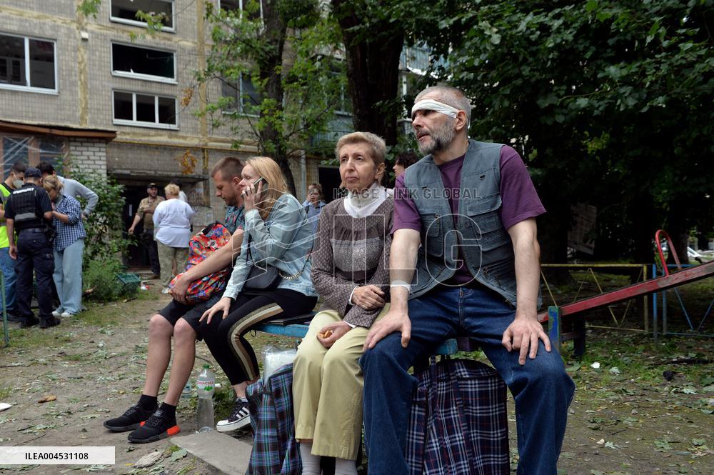 Russian Missile Attack - Kiev