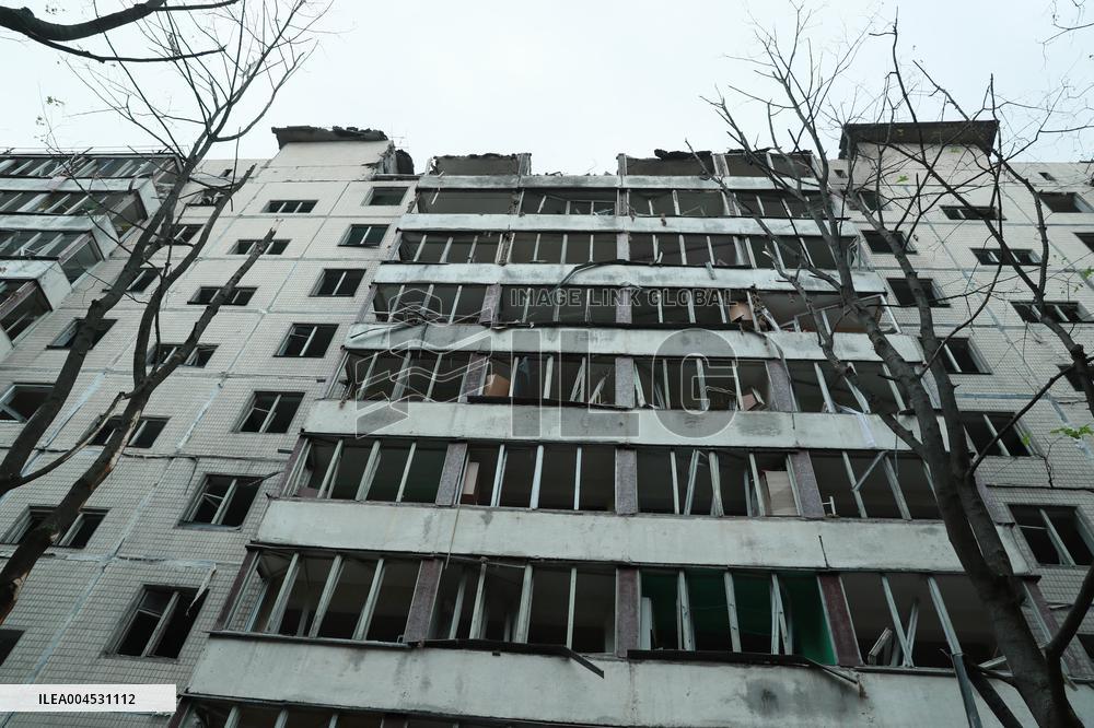 Russian Missile Attack - Kiev