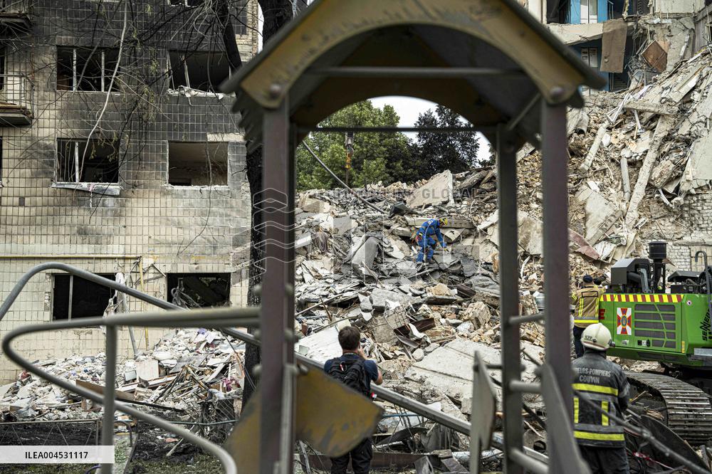 Russian Missile Attack - Kiev