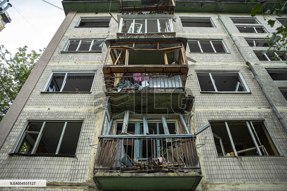 Russian Missile Attack - Kiev