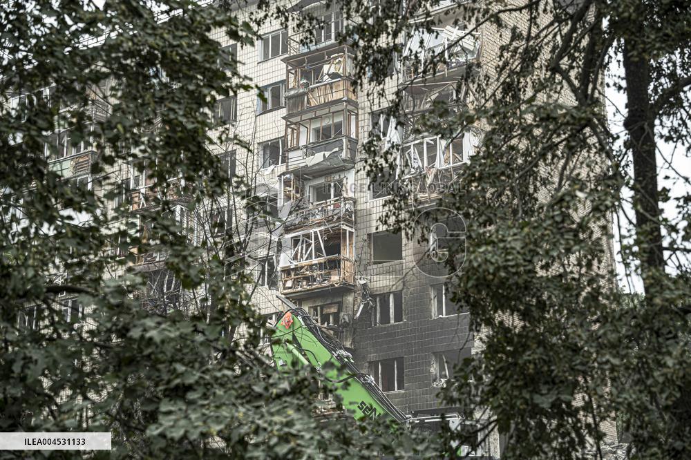 Russian Missile Attack - Kiev