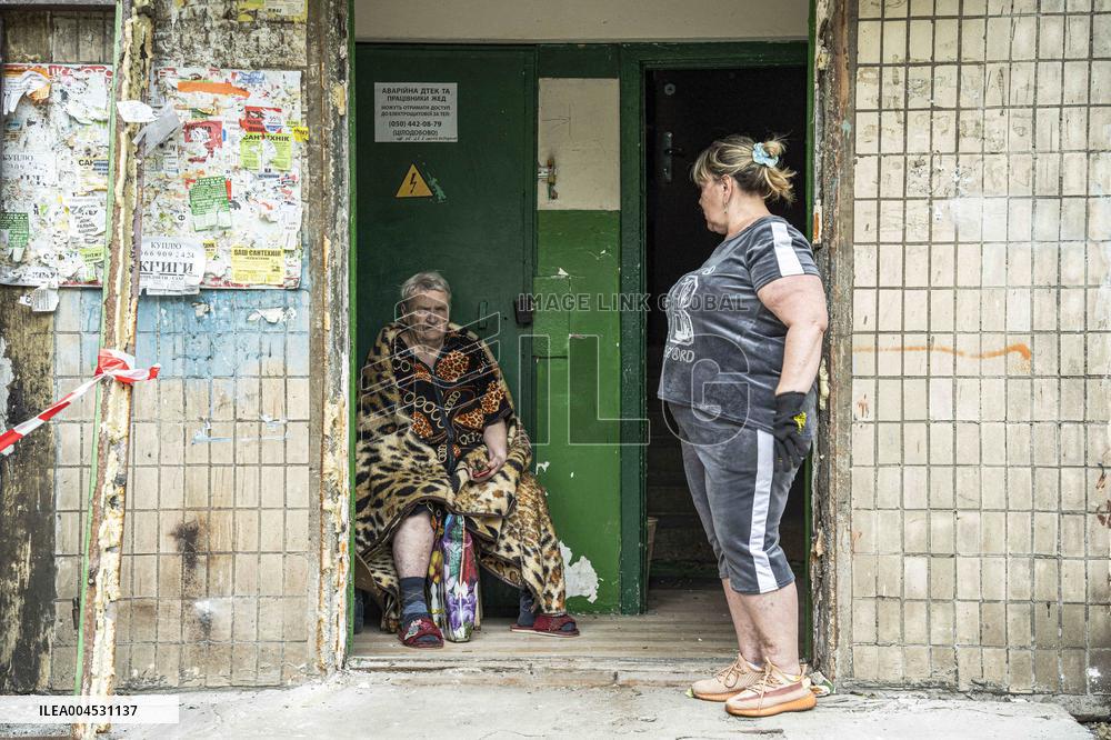 Russian Missile Attack - Kiev