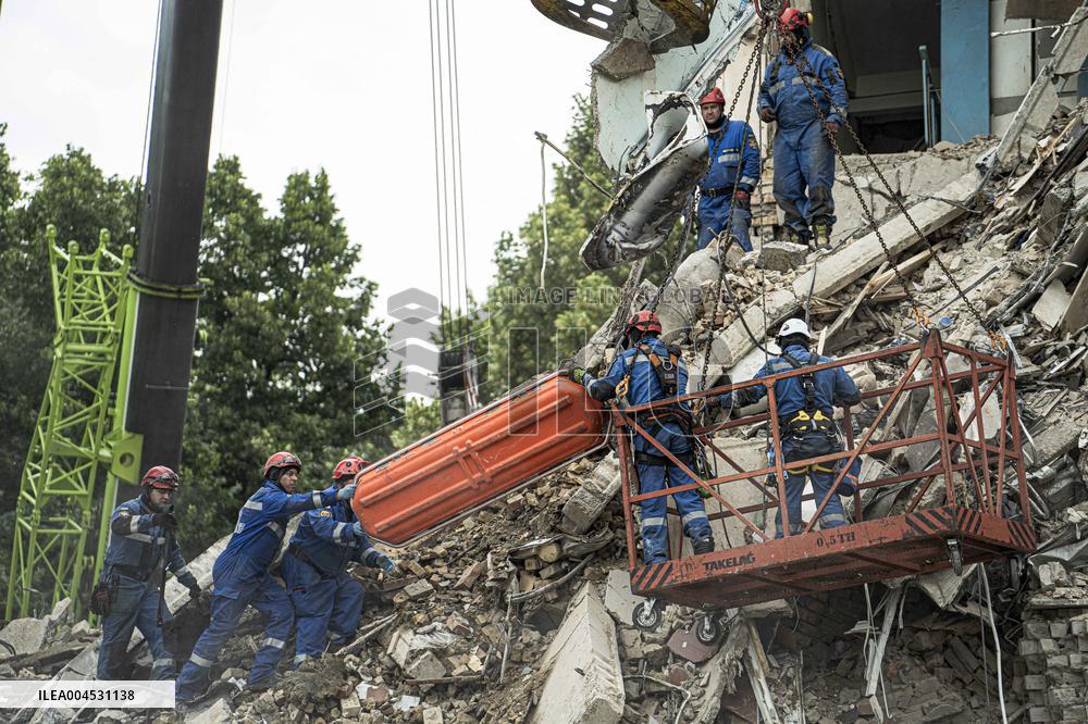 Russian Missile Attack - Kiev