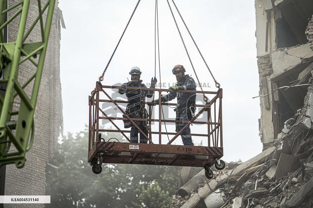 Russian Missile Attack - Kiev