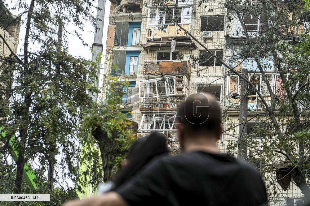 Russian Missile Attack - Kiev