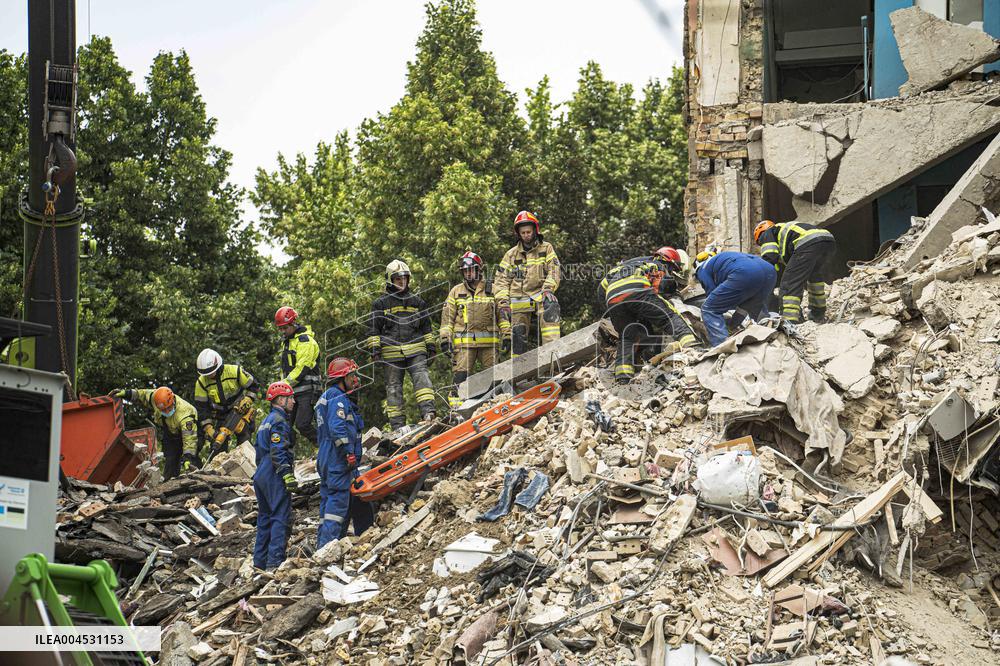 Russian Missile Attack - Kiev