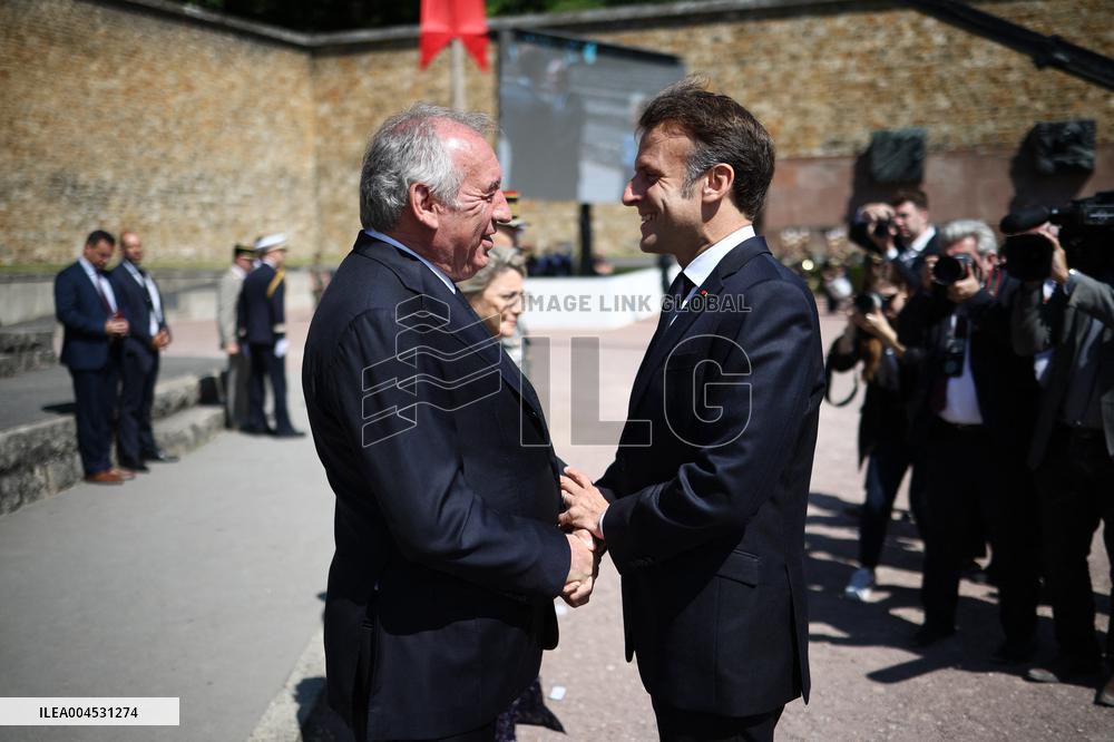 85th anniversary of the Appeal of 18 June at Mont Valerien - Suresnes