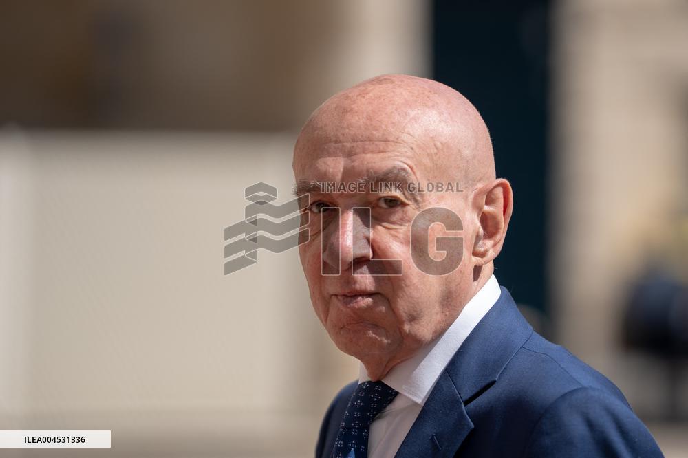 Gerard Larcher welcomes the President of the Rada Ruslan Stefanchuk - Paris AJ