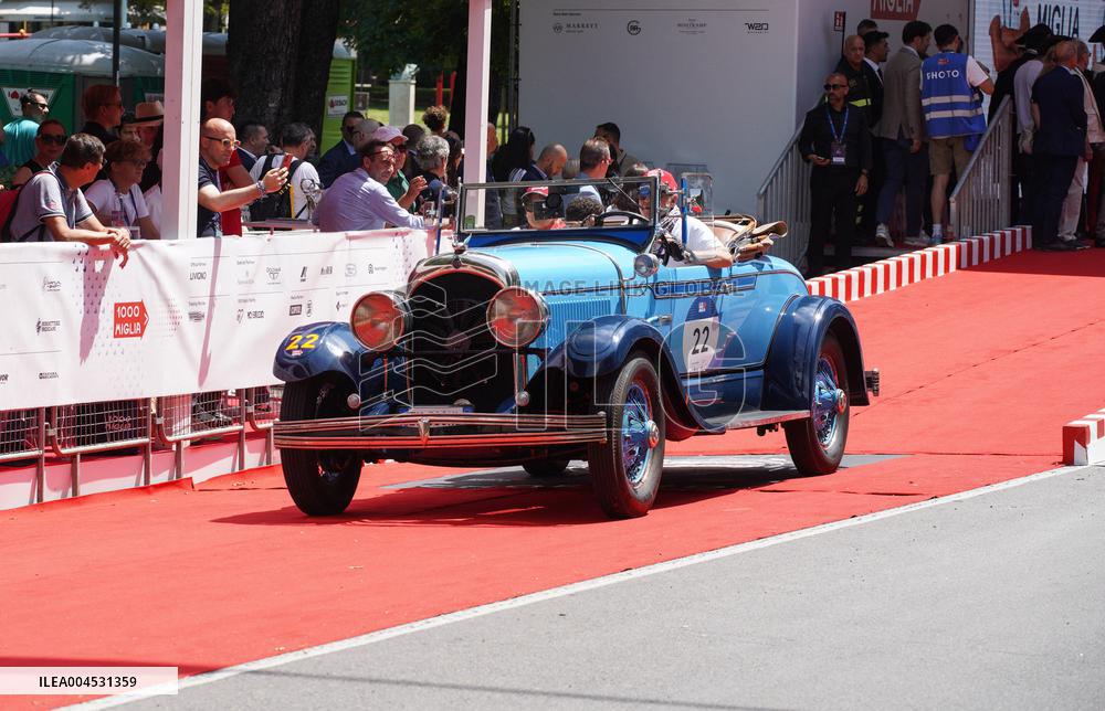 MOTORI - Auto Storiche - 1000Miglia - Stage 1