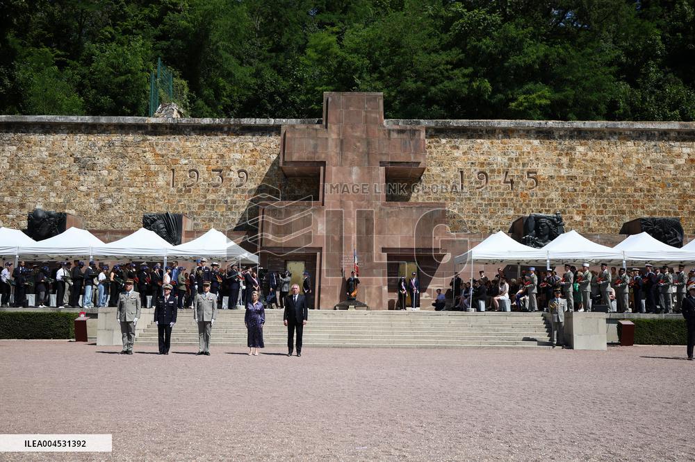 85th anniversary of the Appeal of 18 June at Mont Valerien - Suresnes