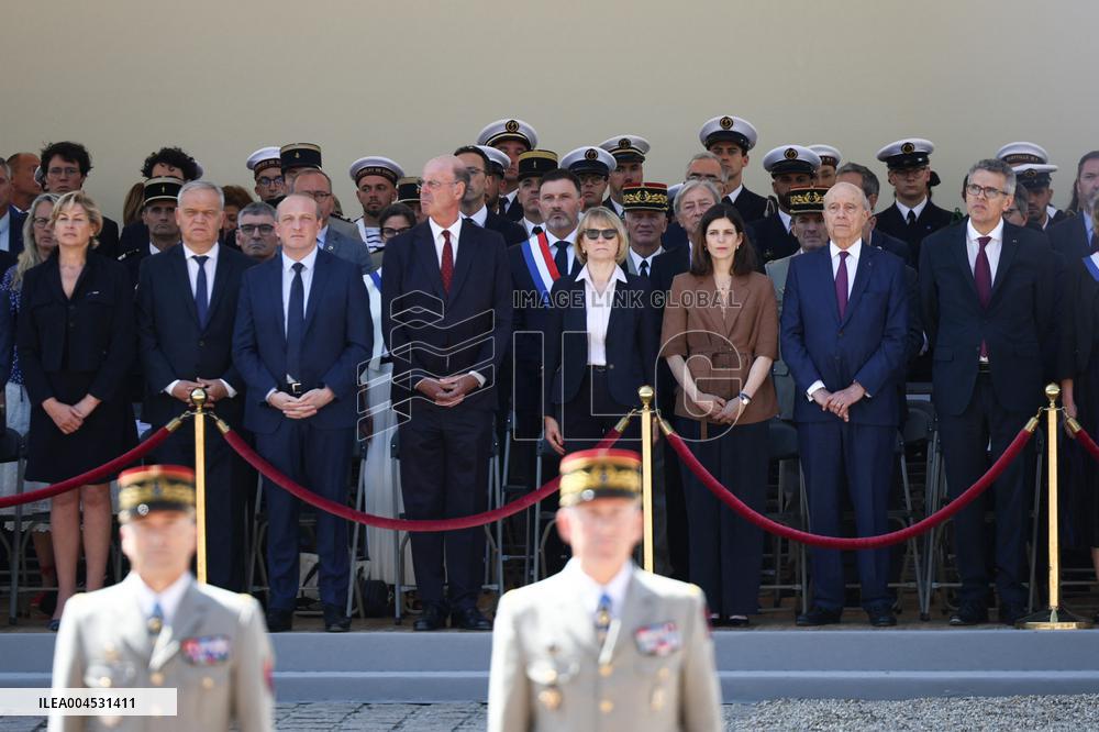 85th anniversary of the Appeal of 18 June at Mont Valerien - Suresnes
