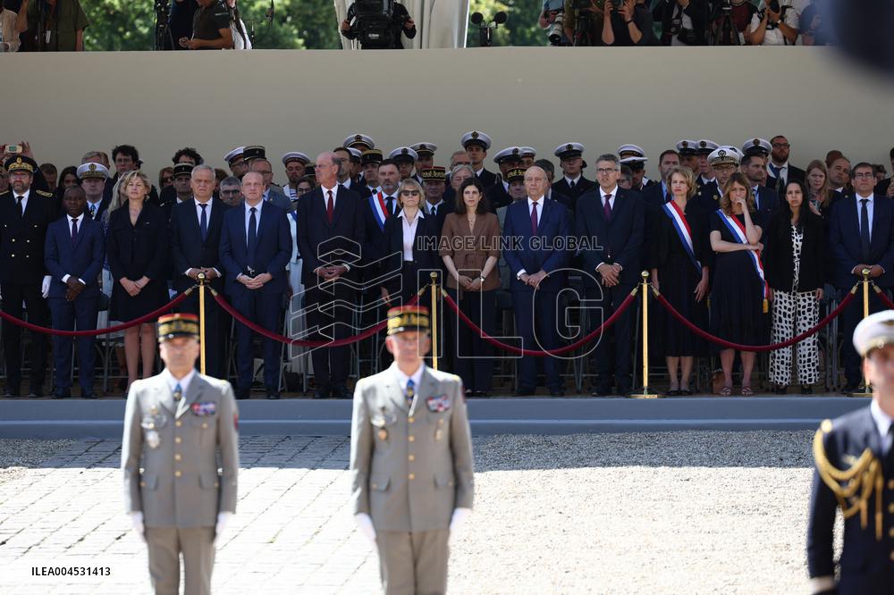 85th anniversary of the Appeal of 18 June at Mont Valerien - Suresnes