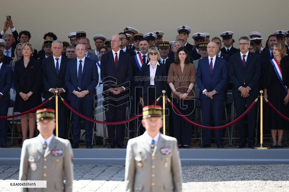 85th anniversary of the Appeal of 18 June at Mont Valerien - Suresnes