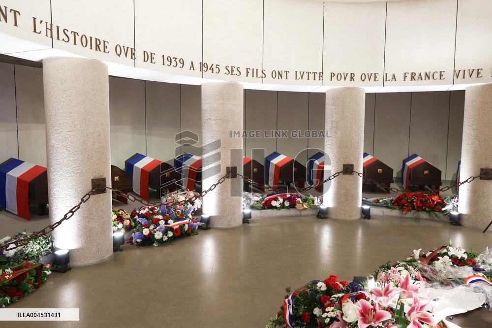 85th anniversary of the Appeal of 18 June at Mont Valerien - Suresnes