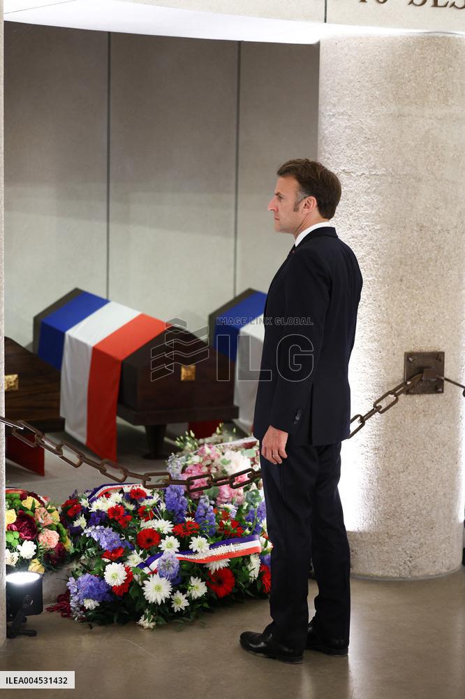 85th anniversary of the Appeal of 18 June at Mont Valerien - Suresnes