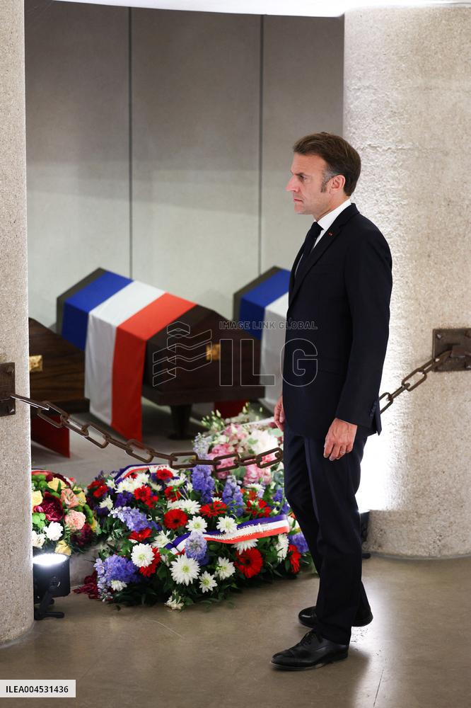 85th anniversary of the Appeal of 18 June at Mont Valerien - Suresnes