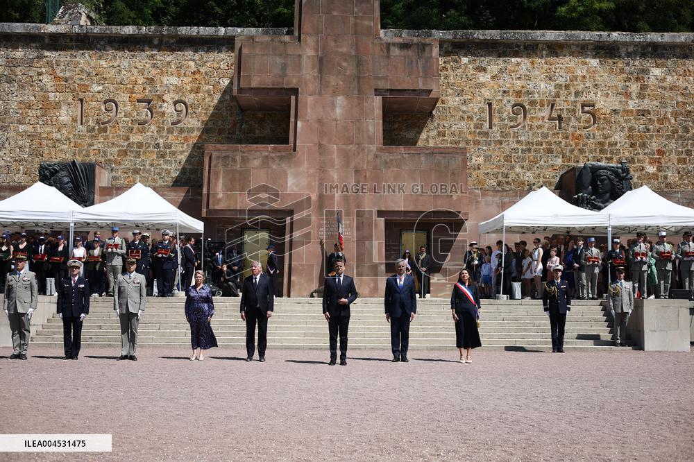 85th anniversary of the Appeal of 18 June at Mont Valerien - Suresnes