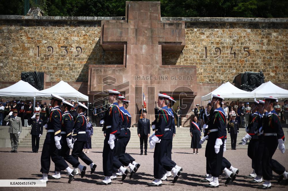 85th anniversary of the Appeal of 18 June at Mont Valerien - Suresnes