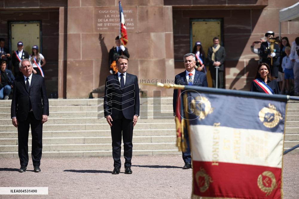 85th anniversary of the Appeal of 18 June at Mont Valerien - Suresnes