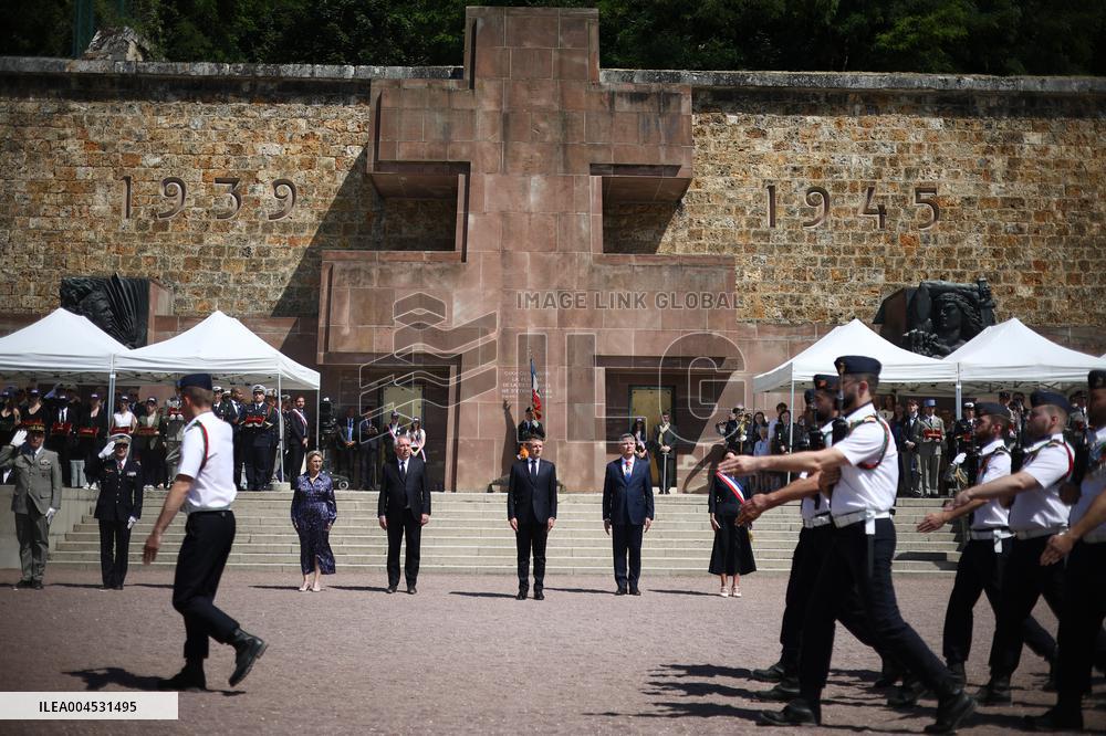 85th anniversary of the Appeal of 18 June at Mont Valerien - Suresnes