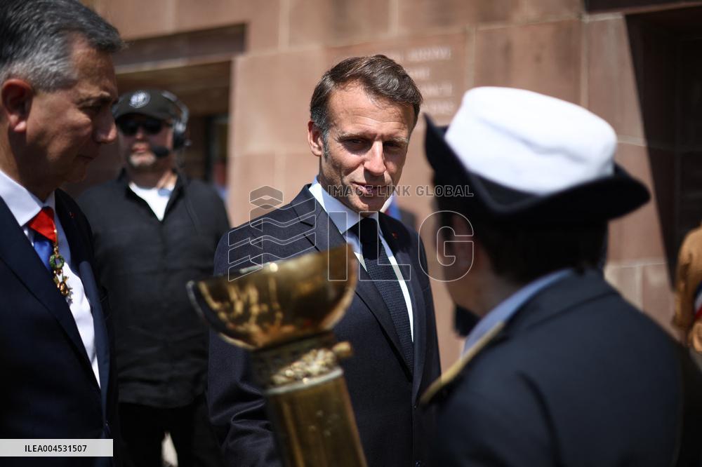 85th anniversary of the Appeal of 18 June at Mont Valerien - Suresnes