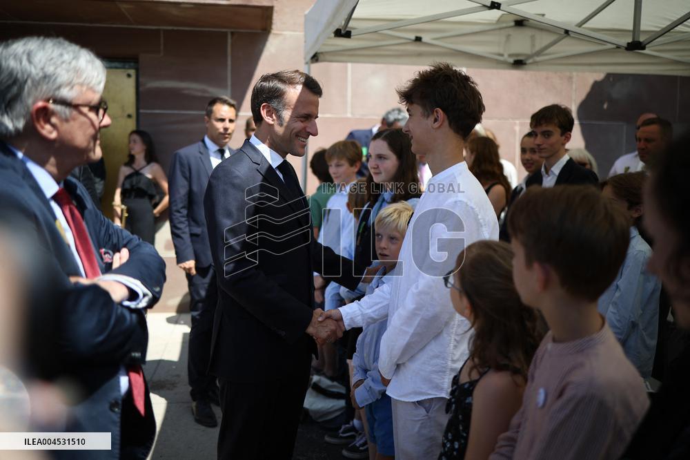 85th anniversary of the Appeal of 18 June at Mont Valerien - Suresnes
