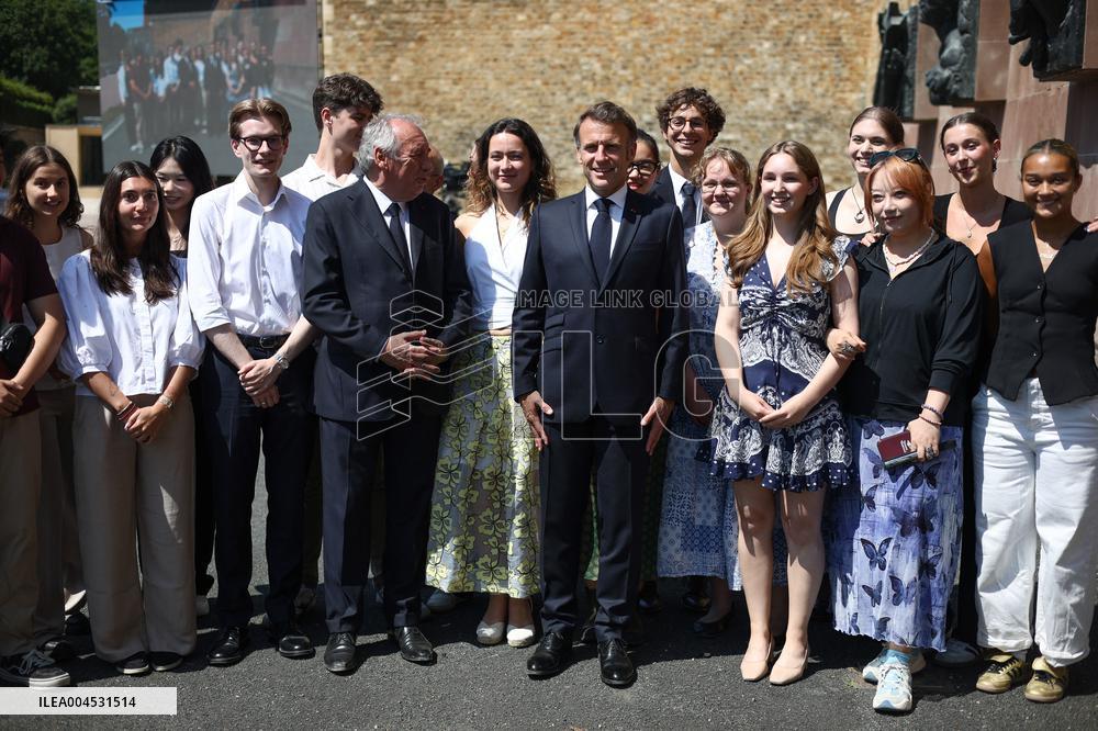 85th anniversary of the Appeal of 18 June at Mont Valerien - Suresnes