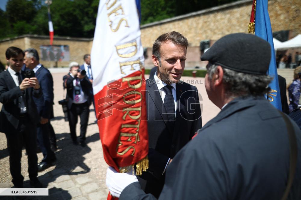 85th anniversary of the Appeal of 18 June at Mont Valerien - Suresnes