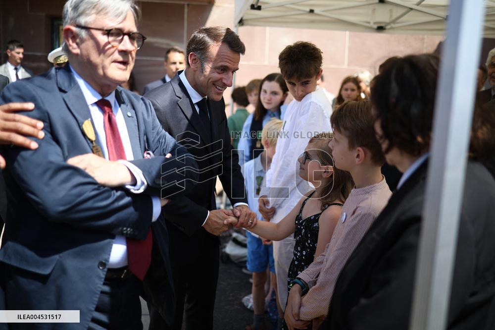 85th anniversary of the Appeal of 18 June at Mont Valerien - Suresnes