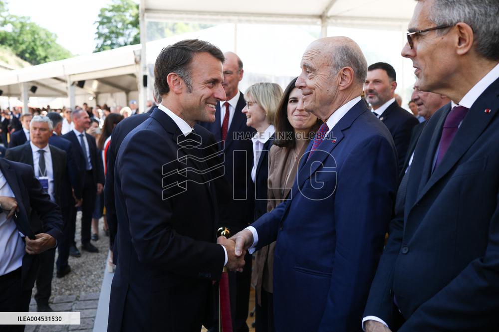 85th anniversary of the Appeal of 18 June at Mont Valerien - Suresnes
