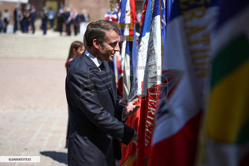 85th anniversary of the Appeal of 18 June at Mont Valerien - Suresnes