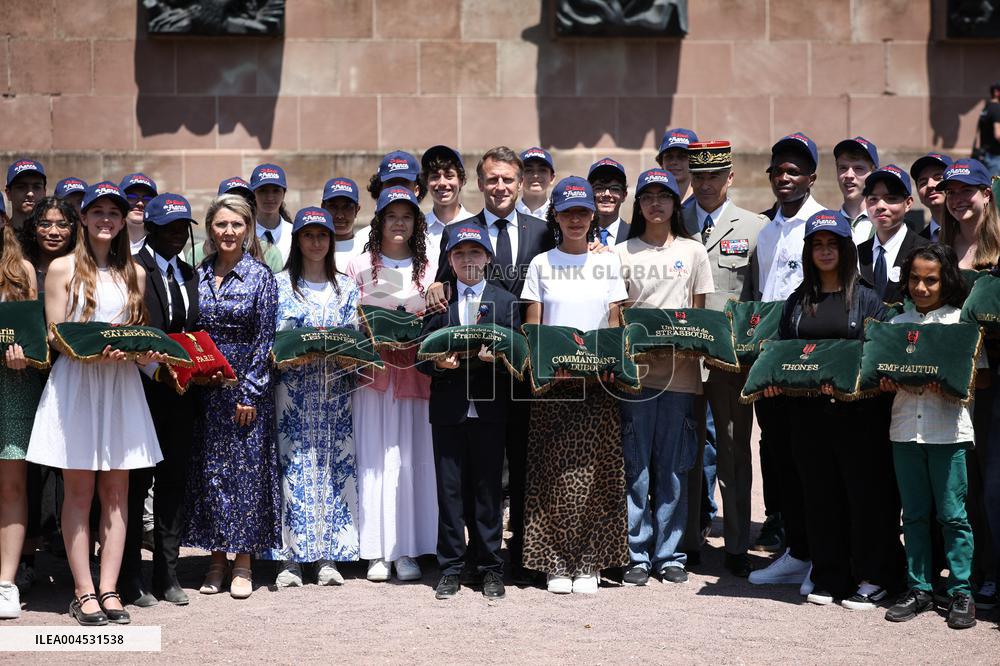 85th anniversary of the Appeal of 18 June at Mont Valerien - Suresnes