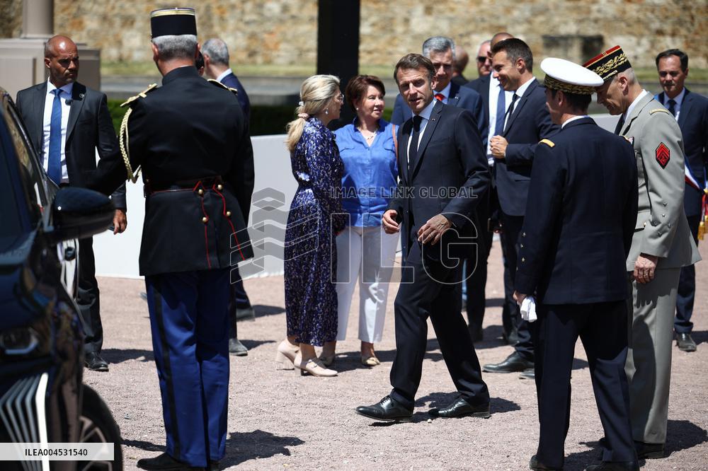 85th anniversary of the Appeal of 18 June at Mont Valerien - Suresnes