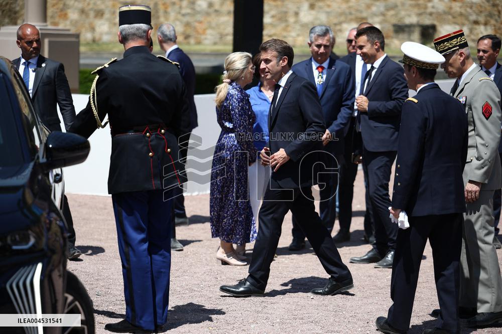 85th anniversary of the Appeal of 18 June at Mont Valerien - Suresnes