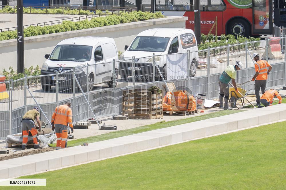 Heatwave Illustration - Paris