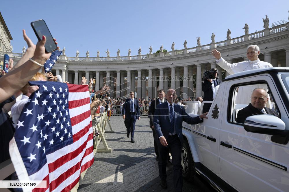 Pope Leo XIV Leads The General Audience - Vatican