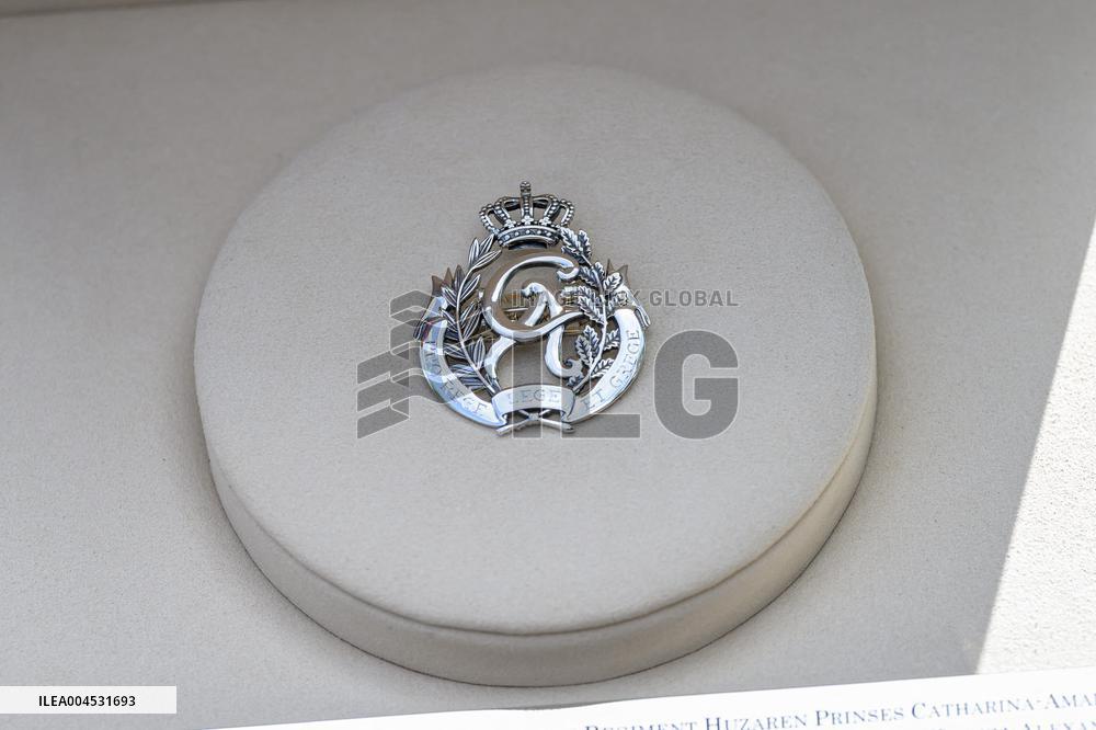 Royals Visit Cavalry Regiment of The Royal Netherlands Army - Amersfoort