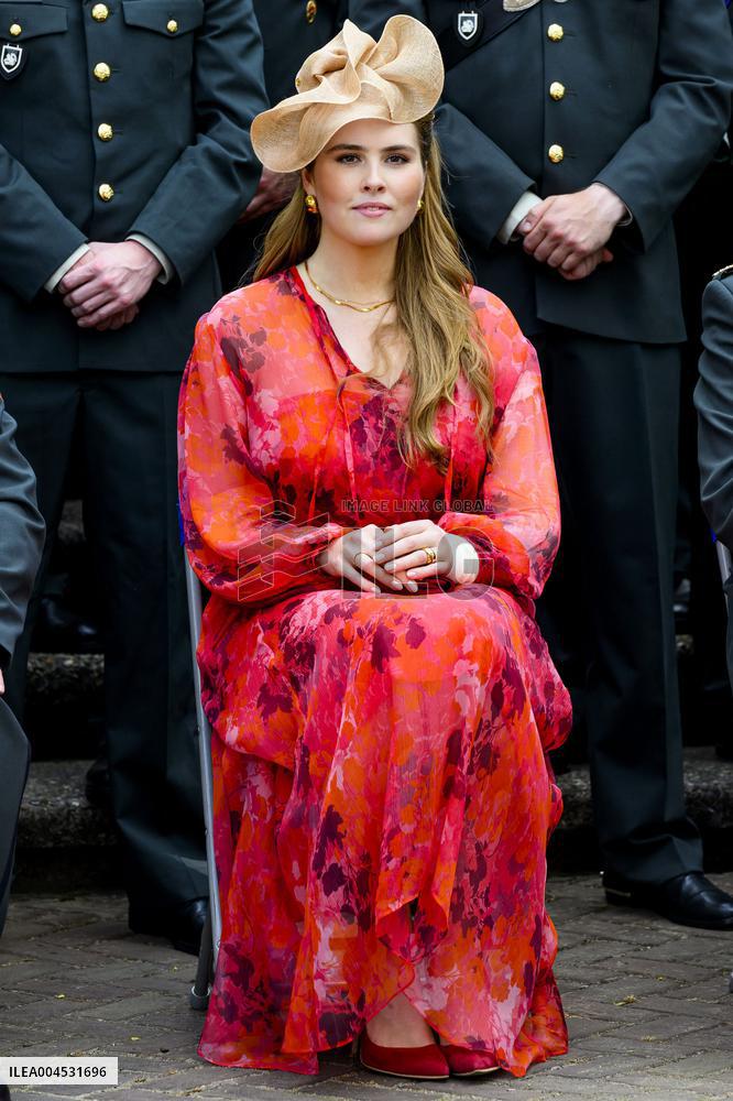 Royals Visit Cavalry Regiment of The Royal Netherlands Army - Amersfoort