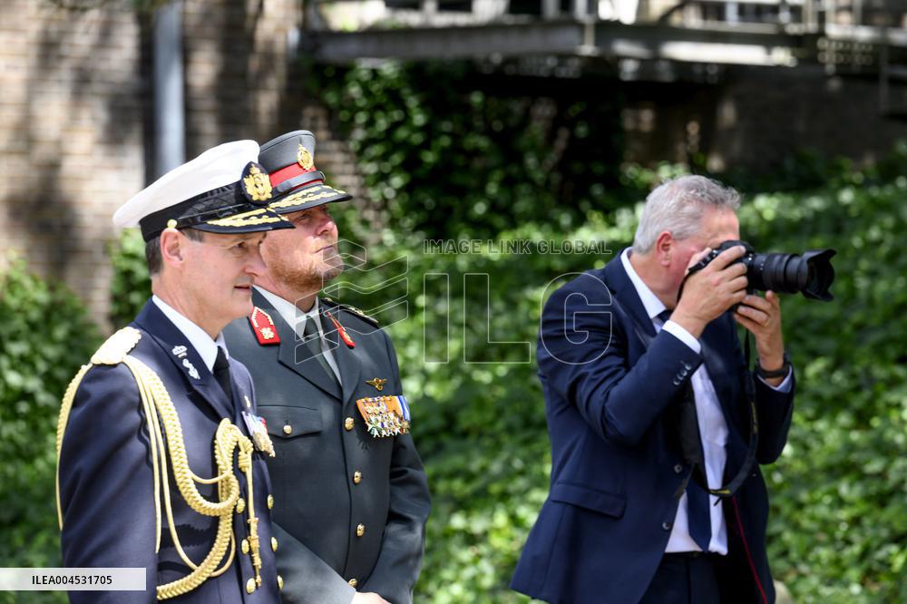 Royals Visit Cavalry Regiment of The Royal Netherlands Army - Amersfoort
