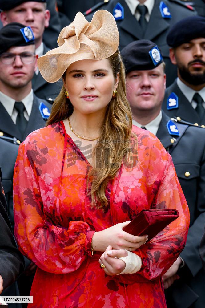 Royals Visit Cavalry Regiment of The Royal Netherlands Army - Amersfoort