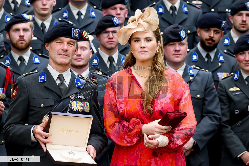 Royals Visit Cavalry Regiment of The Royal Netherlands Army - Amersfoort